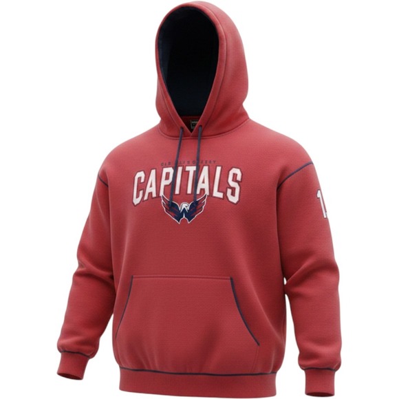 Old Time Hockey Other - Old Time Hockey Washington Capitals Red Hoodie NHL Sweatshirt Mens XXL 1974